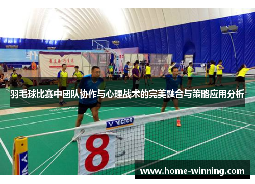 羽毛球比赛中团队协作与心理战术的完美融合与策略应用分析